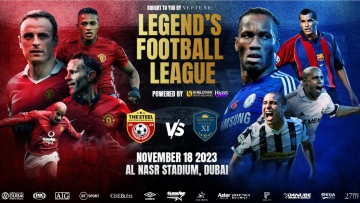 Photo: Legend’s Football League headed for a spectacular launch in Dubai on Nov 18