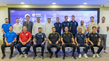 Photo: DSC meets with global football academies to boost talent scouting