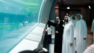 Photo: Mohammed bin Rashid visits SeaWorld Yas Island