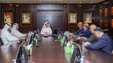 Photo: DEWA and Dell Technologies discuss advancing sustainable development and digital transformation